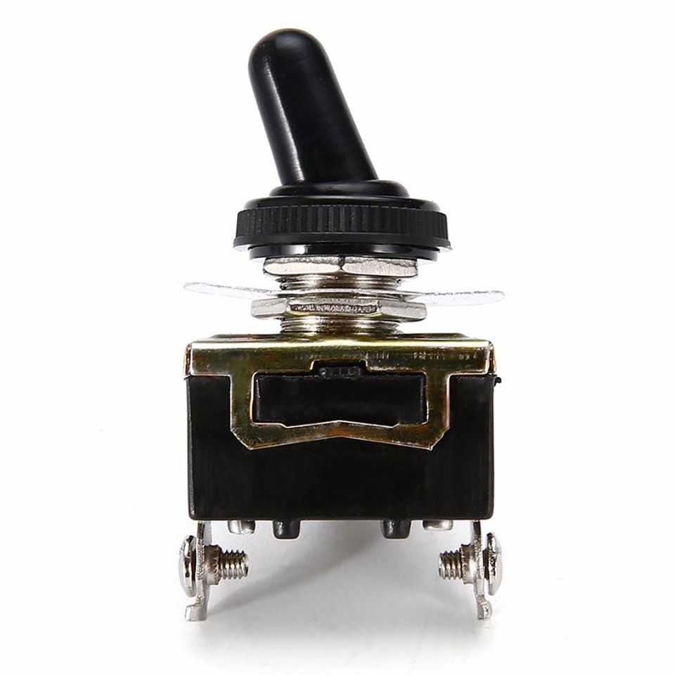 On Off Small Spst Toggle Switch Heavy Duty With Waterproof Cover 12v 6